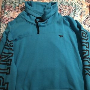 PINK cowel neck sweatshirt